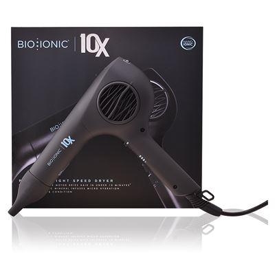 Secador de pelo Bio Ionic 10X ultralight speed dryer negro