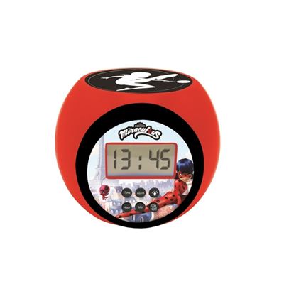 Lexibook Despertador Proyector Con Función Temporizador, Ladybug