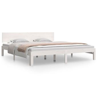 Estructura de cama blanco 180x200 cm