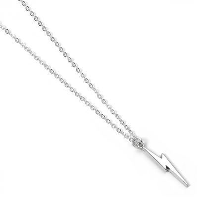Colgante Harry Potter Cicatriz Rayo Baã±o De Plata