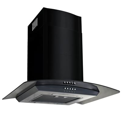 Campana Extractora De Pared Vidaxl 60cm Negro