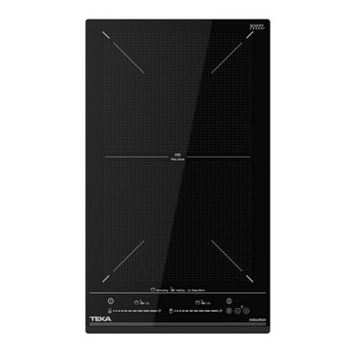 Placa De Inducción Teka Izf 32400 Msp 2 Zonas 30cm 3600w Negro