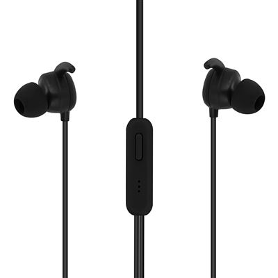 Auriculares Setty Jack 3.5mm Estéreo Botón Multifunción y Micrófono Negro