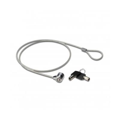 Ewent Ew1242 Negro, Acero Inoxidable Cable Antirrobo