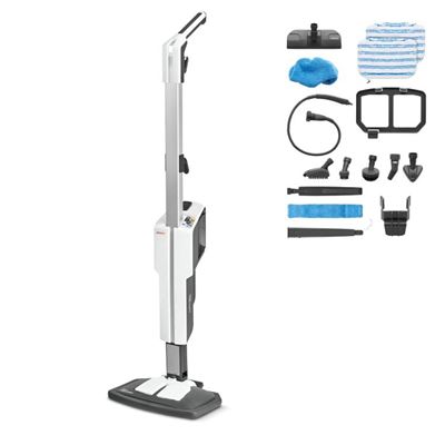 Escoba A Vapor Polti Vaporetto Sv610 Style 2 En 1 Blanco