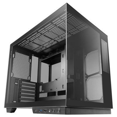 Mars Gaming Negro Caja Gaming Mc-Mirage Atx Pantalla Lcd Ips 7,2” Cristal Templado Doble Cámara