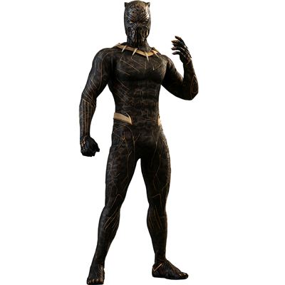 Figura Hot Toys Mms471 - Marvel Comics - Black Panther - Erik Killmonger