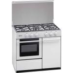 Cocina de gas Meireles G 2950 DV W Horno 44L 5 Fuegos 90cm Blanco