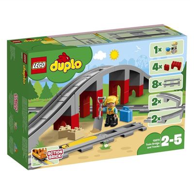 Lego Duplo 10872, Puente y vías ferroviarias