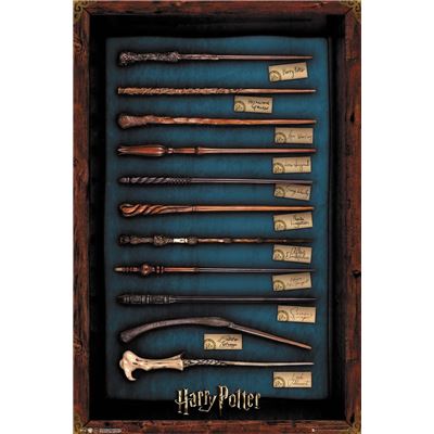 Poster Harry Poter Wands
