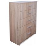 Armario vidaXL, Madera prensada 71x35x108 cm Roble