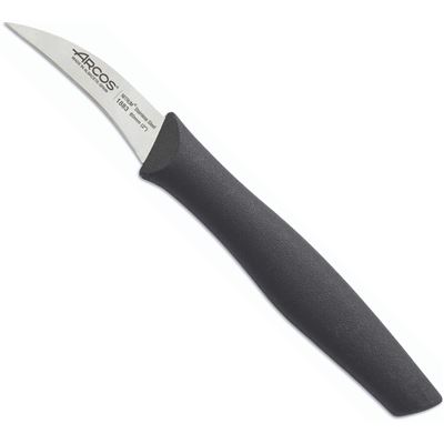 Cuchillo Mondador Arcos Nova Negro Hoja 70 Mm