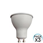 Pack 3 Bombillas LED Spotlight GU5.3 6W Equi.50W 540lm 3000K 15000H 1Primer Low Cost