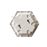 Panel LED Puzzle Enlazable Hexagonal Base 3,5W 200lm 16x18,5cm 4000K 7hSevenOn Deco_2