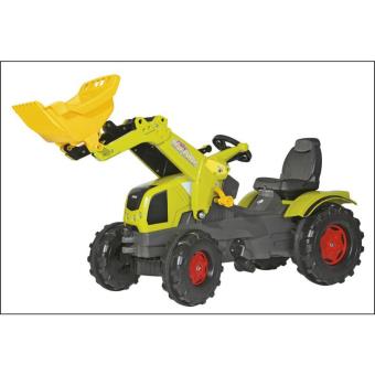 Rolly Toys 611041 Rolly Farmtrac - Tractor de pedales CLAAS Axos 340 con pala frontal