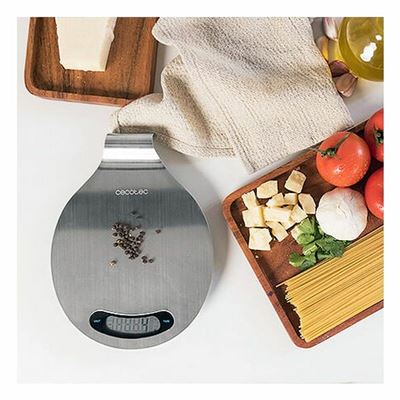 Báscula de Cocina Cecotec Smart Healthy EasyHang 8 kg Acero - Ayuda  culinaria - Los mejores precios