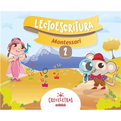 Creceletras Cuaderno 2 montessori libro lectorescritura pauta de varios