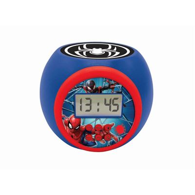 Despertador Proyector Con Función Temporizador, Spider Man Lexibook
