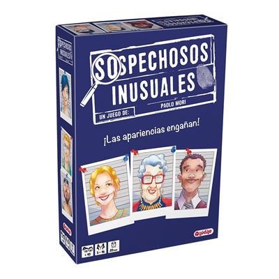 Lúdilo – Sospechosos Inusuales, Juegos De Mesa Niños 10 Años O Más, Juego De Mesa Cooperativo Para Jugar En Familia O Con Amigos, 3-16 Jugadores, 20 Min.