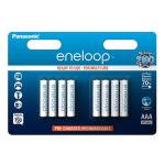 Panasonic Eneloop SY3052692 - Pack 8 pilas recargables, AAA