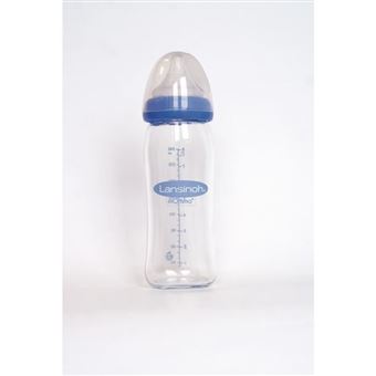 LANSINOH Natural Wave Botella de vidrio 240 ml - Biberones - Los