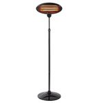 Estufa de terraza Orbegozo PHF 31, profesional pedestal y pared, 2000W