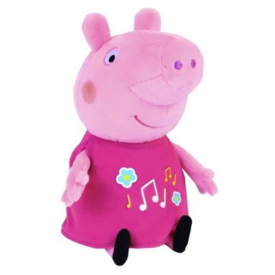 Peluche Peppa Pig 25cm musical y luminoso