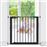 Puerta de seguridad Noma, Easy Pressure Fit 75-82 cm metal Negra 94313_1