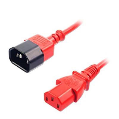Lindy Rojo 2M C14 - C13 2M C14 Acoplador C13 Acoplador - Cables De Transmisión