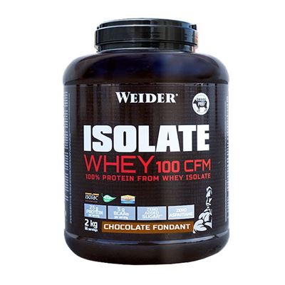 Weider- Isolate Whey 100 Cfm 2 Kg - 100% Aislado De Proteina De Suero - Sabor Chocolate