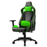 Silla Gamer Sharkoon Elbrus 2 Negro Verde