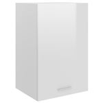 Armario colgante de cocina vidaXL aglomerado blanco brillo 39,5x31x60 cm
