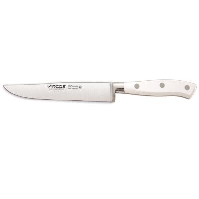 Cuchillo De Cocina Arcos Riviera Blanc 230624 De Acero Nitrum, Con Mango De Polioximetileno Y Hoja De 15 Cm En Estuche