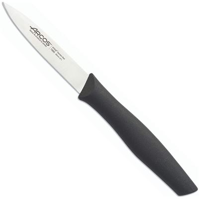 Cuchillo Mondador Arcos Nova Negro Hoja 85 Mm