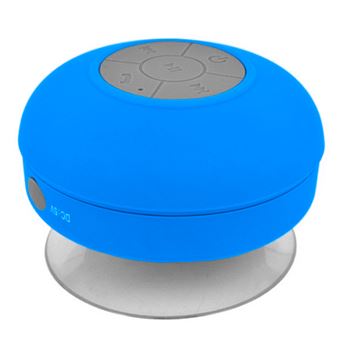2024 Altavoz de ducha Bluetooth Resistente al agua Manos libres Portátil  Inalámbrico, Micrófono incorporado, Ventosa sólida, Tiempo de reproducción  prolongado (azul / gr