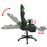 Silla de escritorio vidaXL Racing con reposapiés Verde_1