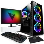 PC Gaming Vibox II-20 Pack Monitor - 6-Core Intel i5 Procesador - GTX 1650 4Gb Tarjeta Grafica - 16Gb RAM - 240GB SSD - 1Tb Disco duro - Windows 10 - WiFi