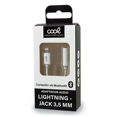 Adaptador Conector Lightning a Jack 3.5 mm