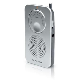 Muse M-01RS Personal Analógica Gris radio - 1
