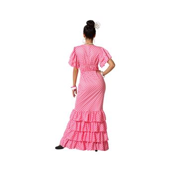 Disfraz flamenca rosa adulto Talla M, Juegos de disfraces, Los