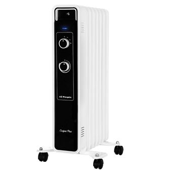 Radiador de aceite Orbegozo RJ 1500, 7 elementos, 3 potencias, 1500W, blanco - 1