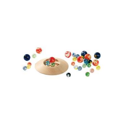 Juego De Canicas Con Plato Con 31 Canicas