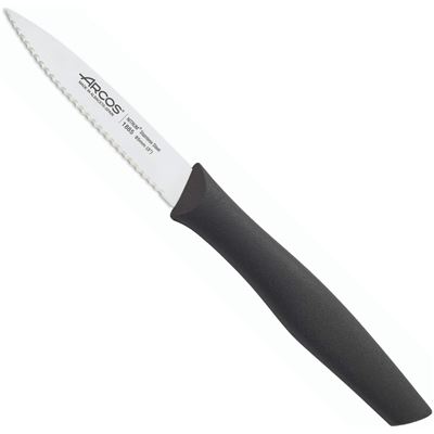 Cuchillo Mondador Arcos Nova Negro Hoja 85 Mm