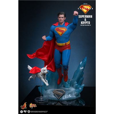 Figura Hot Toys MMS812 DC Comics Superman Superman & Krypto
