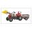 Rolly Toys 811397 Rolly Junior RT - Tractor de pedales con pala frontal y remolque Farm Trailer_0