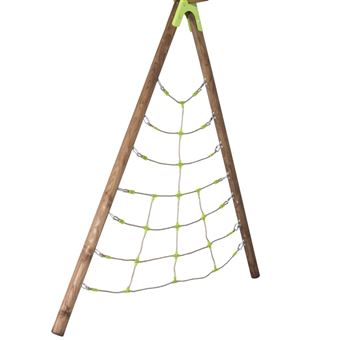 Red de escalar Spider para set columpios Trigano, madera 2,3 m J-900550
