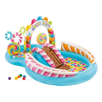 Centro De Juegos Hinchable Intex Candy Zone - 295X191X130 Cm