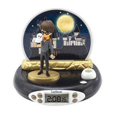 Lexibook Despertador Proyector De Harry Potter En 3D Y Con Sonidos Divertidos