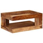 Mesa de centro vidaXL madera maciza de sheesham