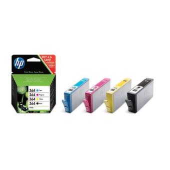 HP 364 Combo-Pack Inkjet Print Carts - 1